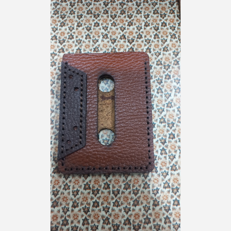 جاکارتی طرح کاست چرم طبیعی گاوی