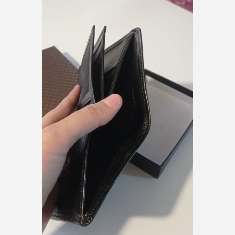 ست کیف پول و جا کلیدی مردانه جنس چرم گاوی رنگ مشکی