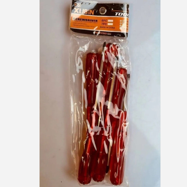 پیچ گوشتی 6 عددی ضربه خور مدل ژوبین