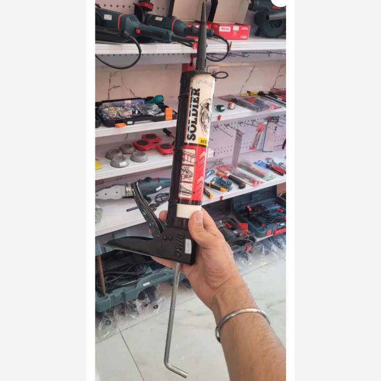 چسب آکواریوم سولدر و تفنگ چسب اکواریوم
