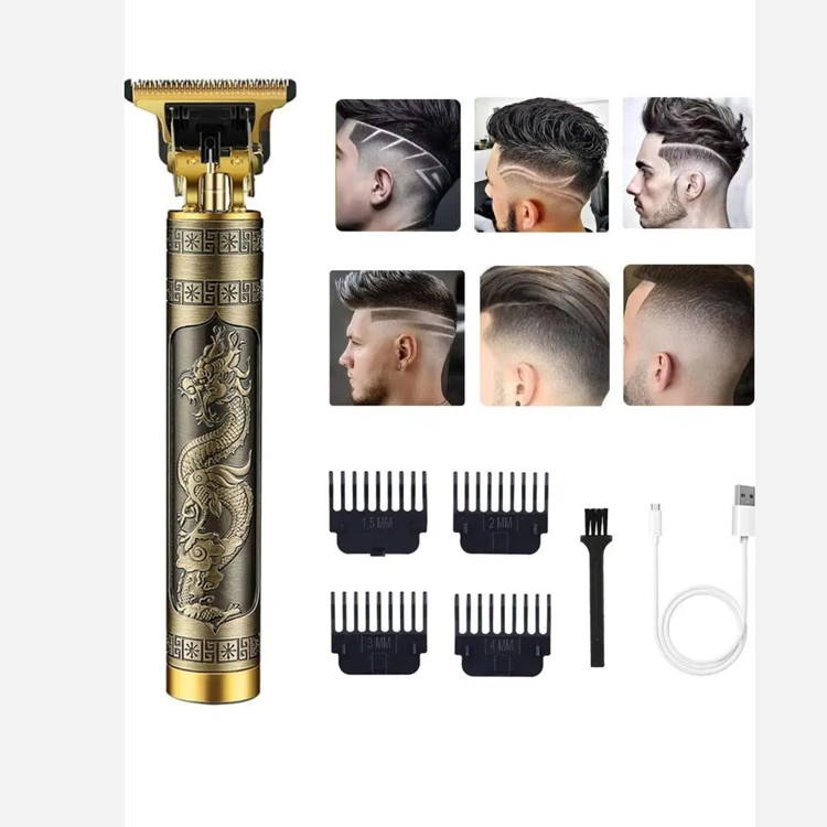 ریش تراش شارژی اژدها ب همراه 4 سری