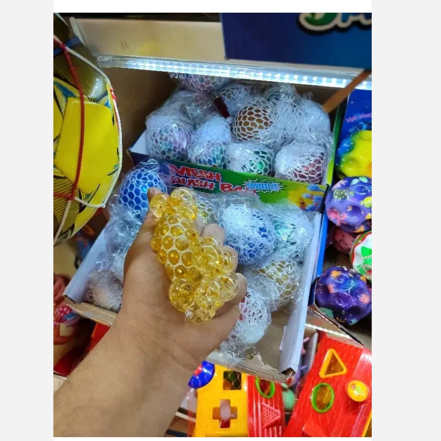 اسباب بازی توپ ضد استرس بسته یک عددی